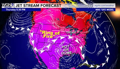 Canadian fires at the very early stage of the fire season. Chicago dew points to surge; heat in the 90s ahead. 